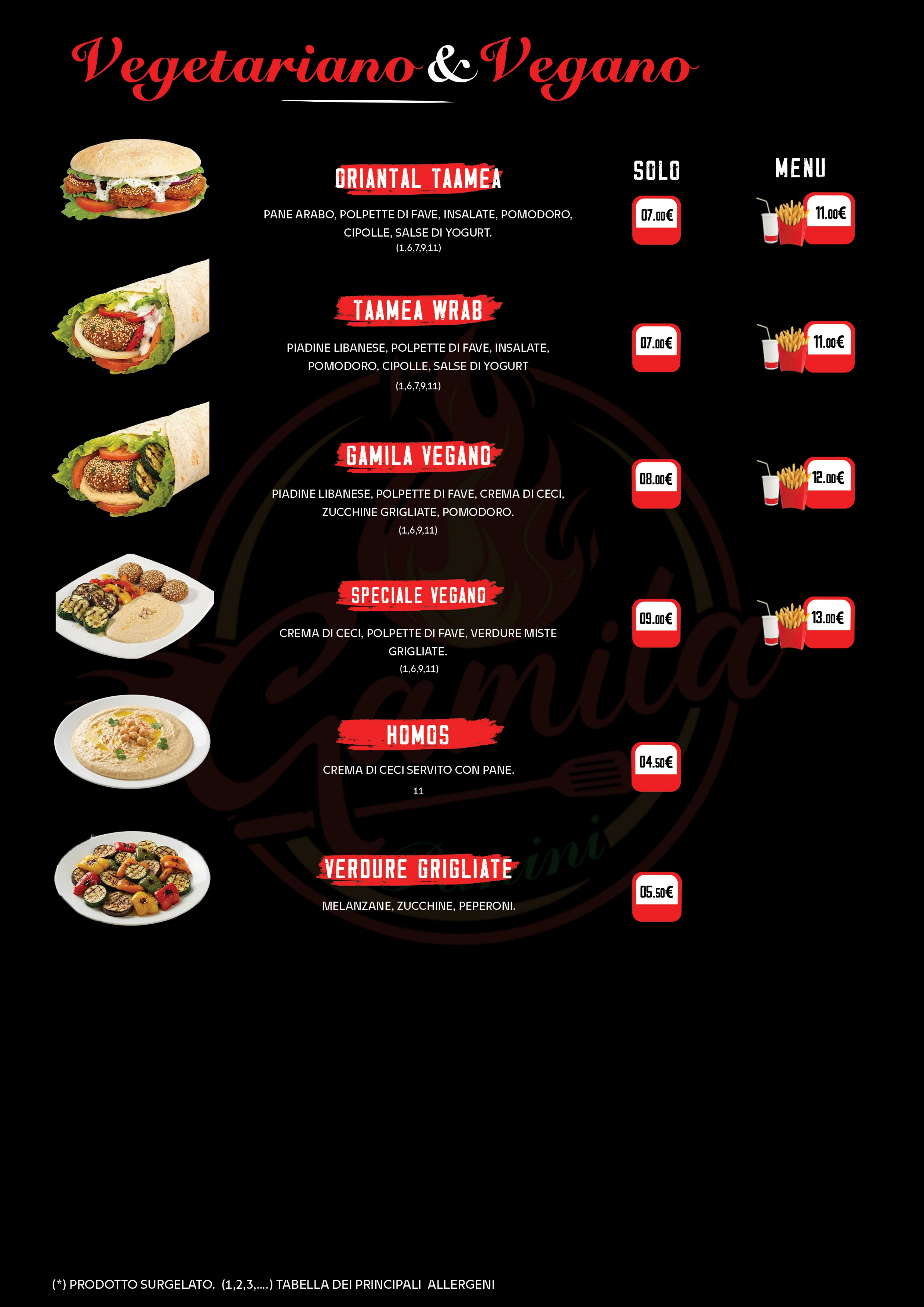 Vegetariano e Vegano